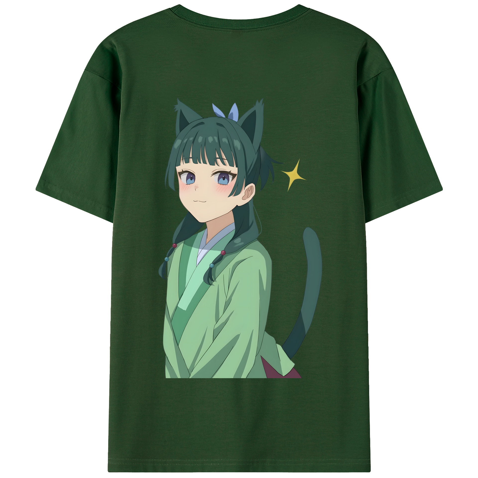 （画像用） 薬屋のひとりごと The Apothecary Diaries 綿100％半袖Tシャツ（背面プリント）